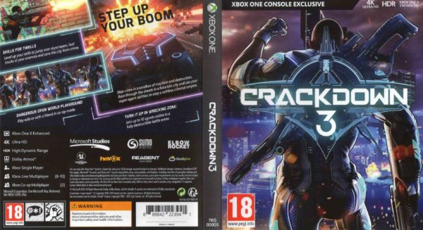 Hra Crackdown 3 pro XBOX ONE XONE X1 konzole