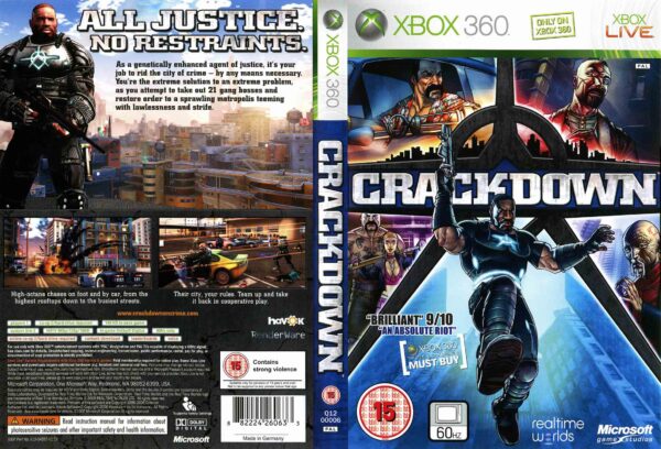 Hra Crackdown pro XBOX 360 X360 konzole