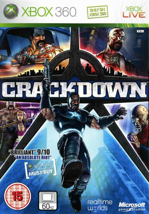 Hra Crackdown pro XBOX 360 X360 konzole