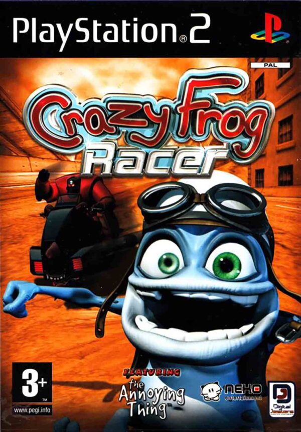 Hra Crazy Frog Racer pro PS2 Playstation 2 konzole