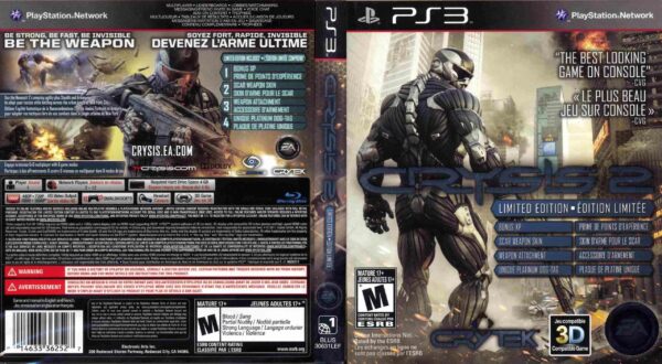 Hra Crysis 2 pro PS3 Playstation 3 konzole