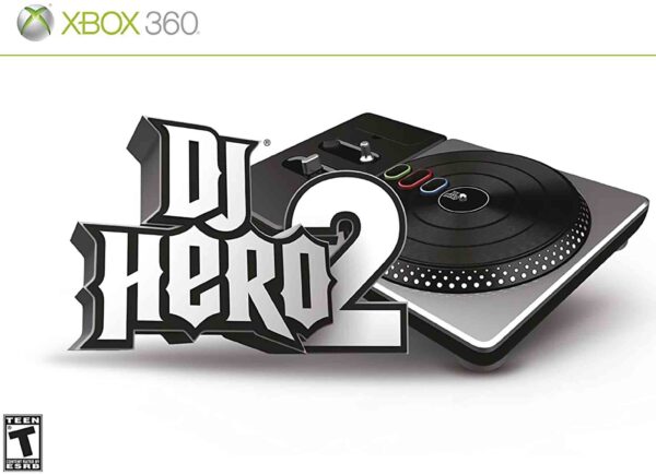 Hra DJ Hero 2 vč. DJ konzole pro XBOX 360 X360 konzole