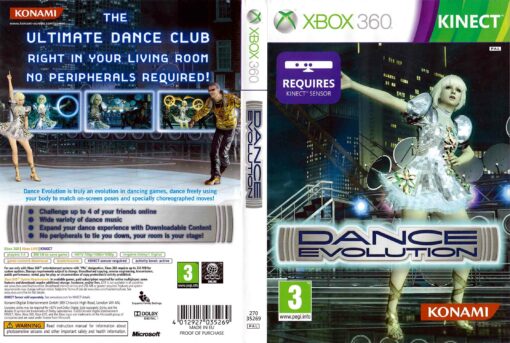Hra Dance Evolution pro XBOX 360 X360 konzole