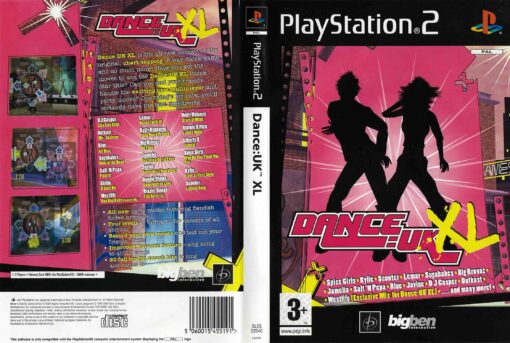Hra Dance UK XL pro PS2 Playstation 2 konzole