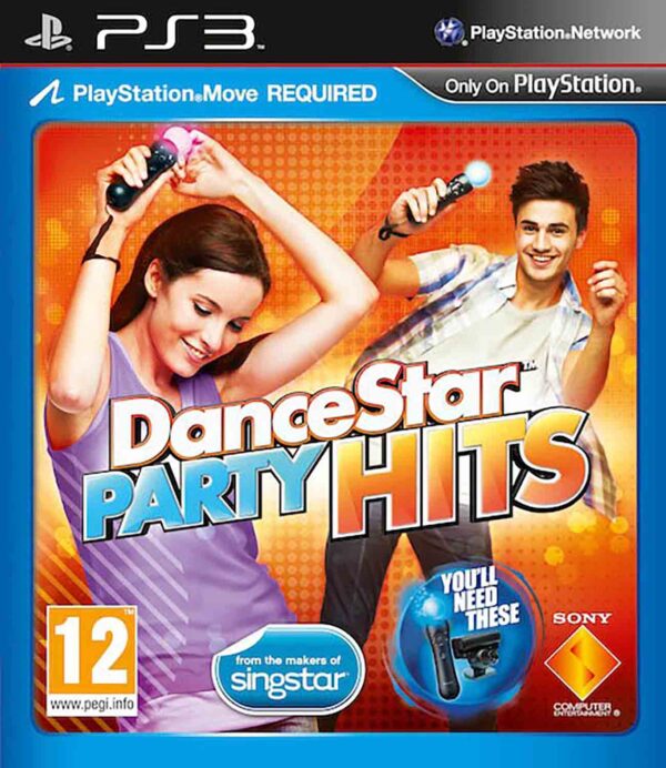 Hra Dancestar Party Hits pro PS3 Playstation 3 konzole