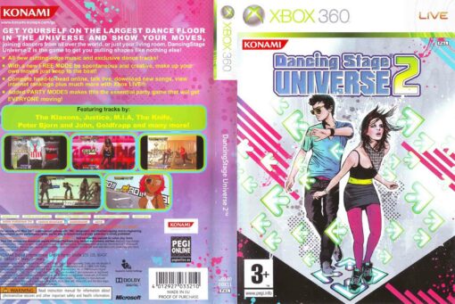 Hra Dancing Stage Universe 2 pro XBOX 360 X360 konzole