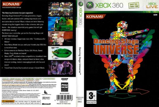 Hra Dancing Stage Universe pro XBOX 360 X360 konzole