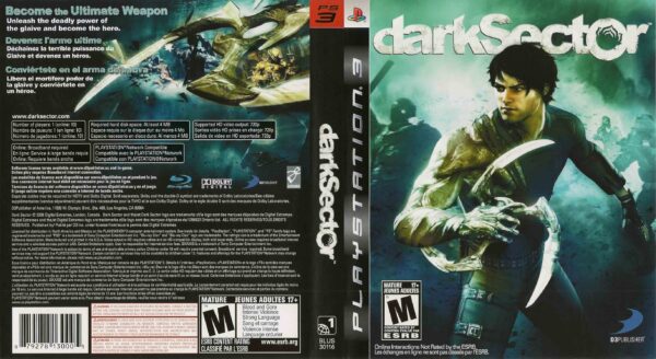 Hra Dark Sector pro PS3 Playstation 3 konzole