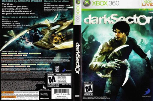 Hra Dark Sector pro XBOX 360 X360 konzole