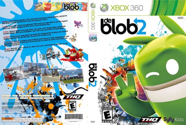 Hra De Blob 2 pro XBOX 360 X360 konzole