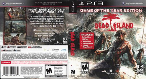 Hra Dead Island - Game Of The Year edition pro PS3 Playstation 3 konzole