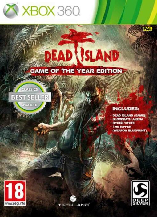 Hra Dead Island - Game Of The Year edition pro XBOX 360 X360 konzole