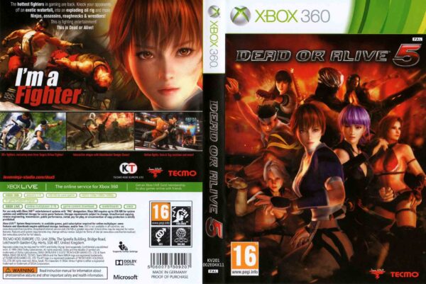 Hra Dead Or Alive 5 pro XBOX 360 X360 konzole