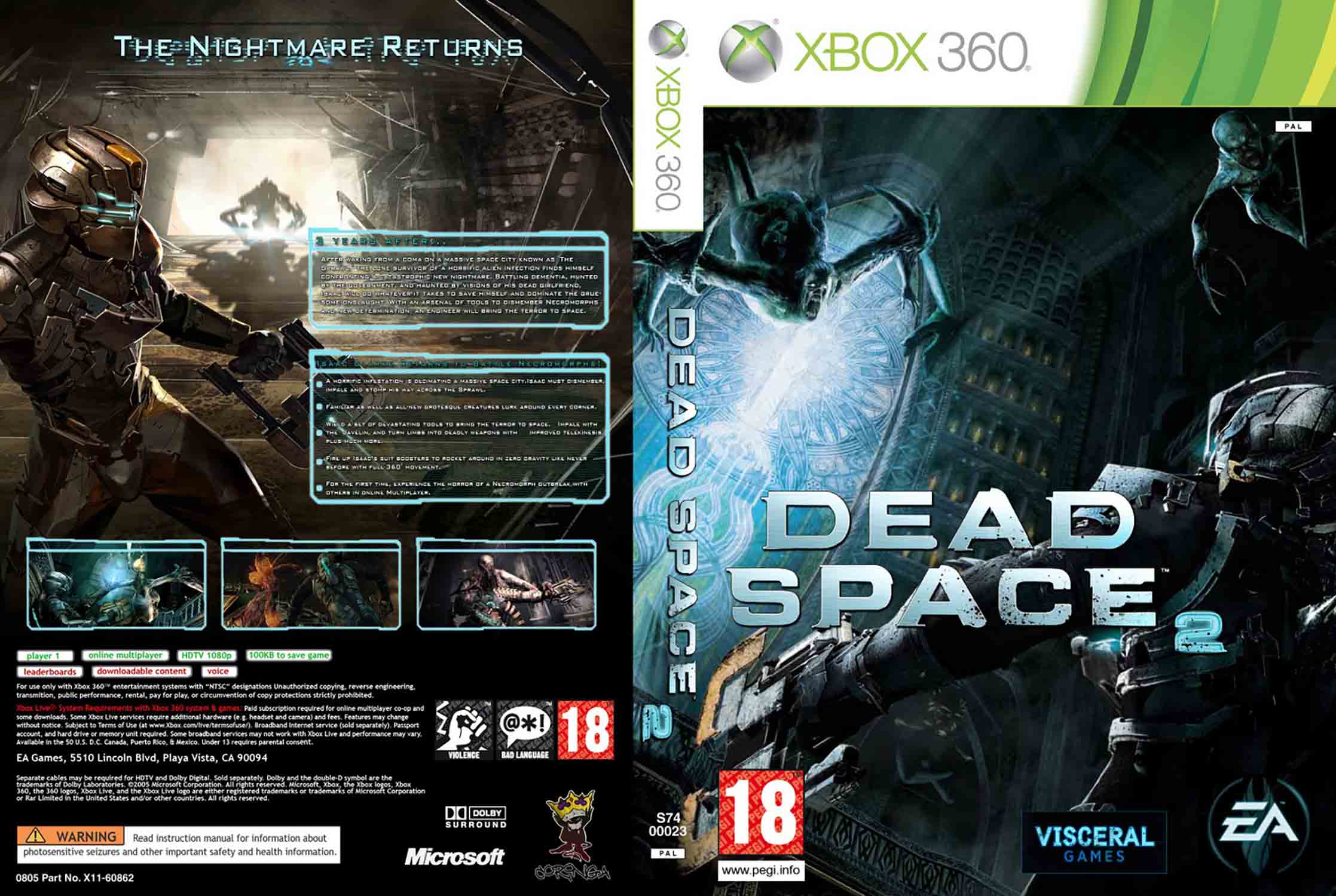 Dead Space 2 Xbox 360