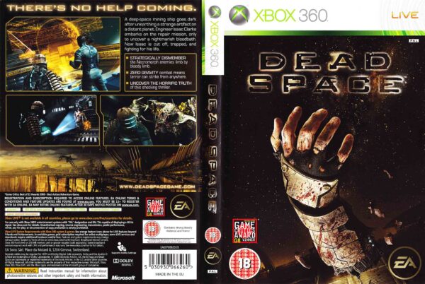 Hra Dead Space pro XBOX 360 X360 konzole