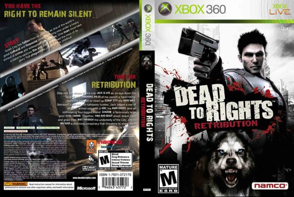 Hra Dead to Rights: Retribution pro XBOX 360 X360 konzole