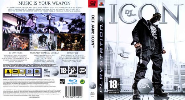 Hra Def Jam: Icon pro PS3 Playstation 3 konzole