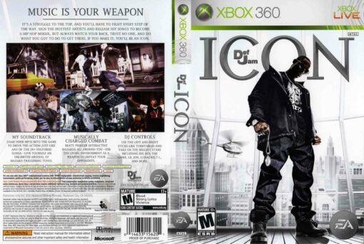Hra Def Jam: Icon pro XBOX 360 X360 konzole