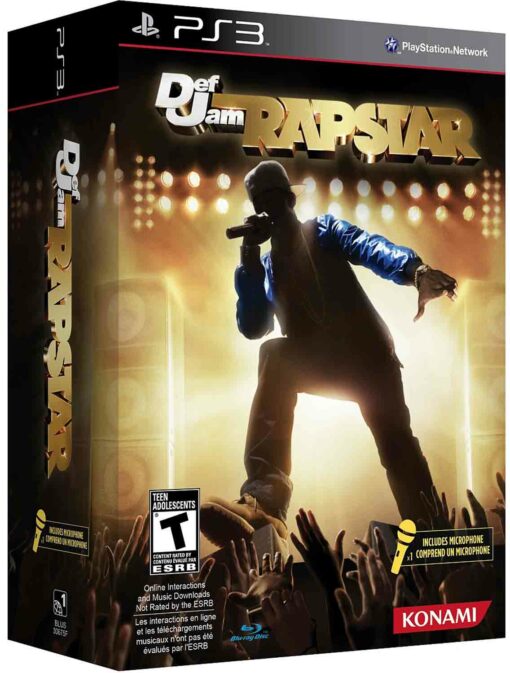 Hra Def Jam Rapstar + mikrofon pro PS3 Playstation 3 konzole
