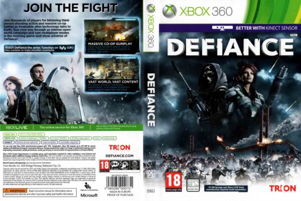 Hra Defiance pro XBOX 360 X360 konzole