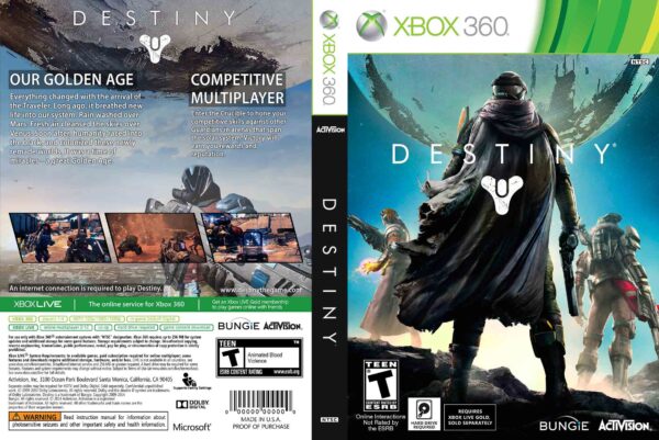 Hra Destiny pro XBOX 360 X360 konzole