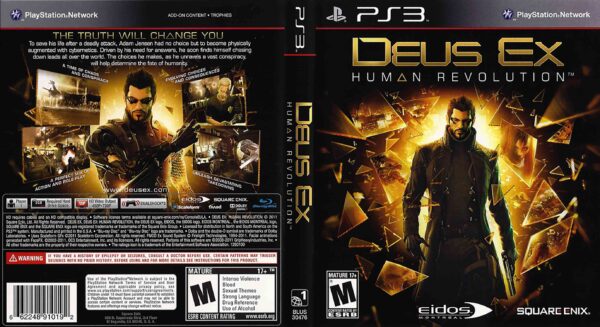 Hra Deus Ex: Human Revolution pro PS3 Playstation 3 konzole