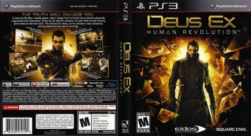 Hra Deus Ex: Human Revolution pro PS3 Playstation 3 konzole