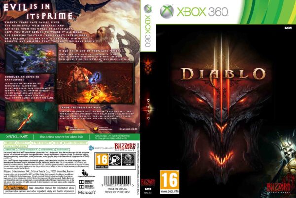 Hra Diablo 3 pro XBOX 360 X360 konzole