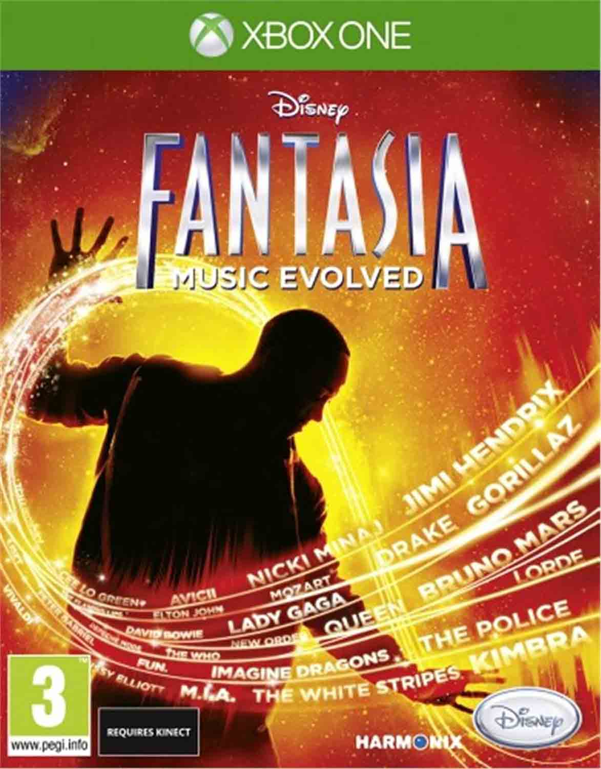 Hra Disney Fantasia: Music Evolved pro XBOX ONE XONE X1 konzole