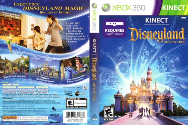 Hra Disneyland Adventures pro XBOX 360 X360 konzole