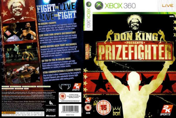 Hra Don King Presents Prizefighter pro XBOX 360 X360 konzole