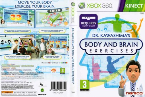 Hra Dr. Kawashima Body And Brain Exercises pro XBOX 360 X360 konzole