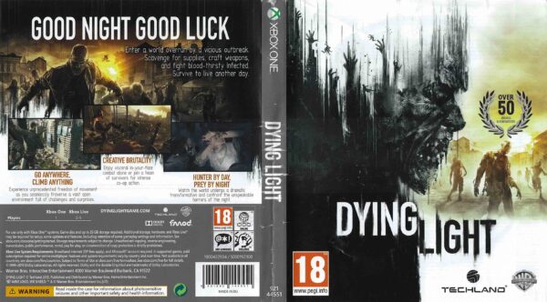 Hra Dying Light pro XBOX ONE XONE X1 konzole