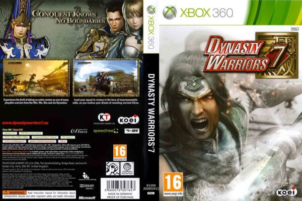 Hra Dynasty Warriors 7 pro XBOX 360 X360 konzole