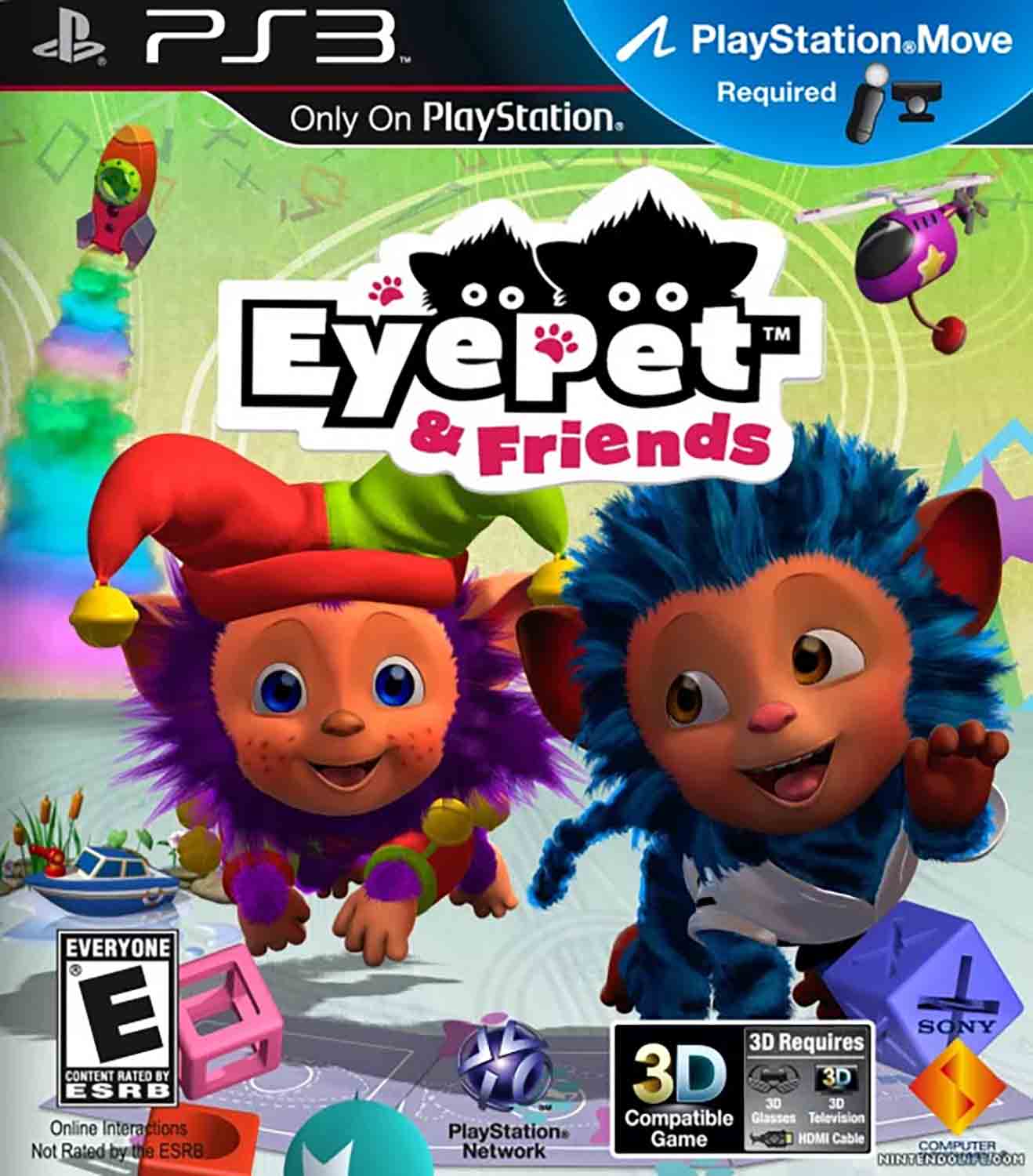 Hra EyePet & Friends pro PS3 Playstation 3 konzole