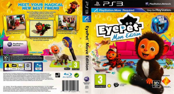 Hra EyePet (Move edition) pro PS3 Playstation 3 konzole