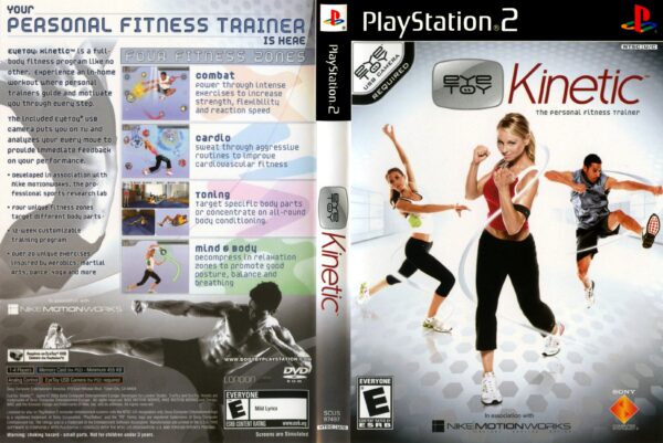 Hra EyeToy: Kinetic pro PS2 Playstation 2 konzole