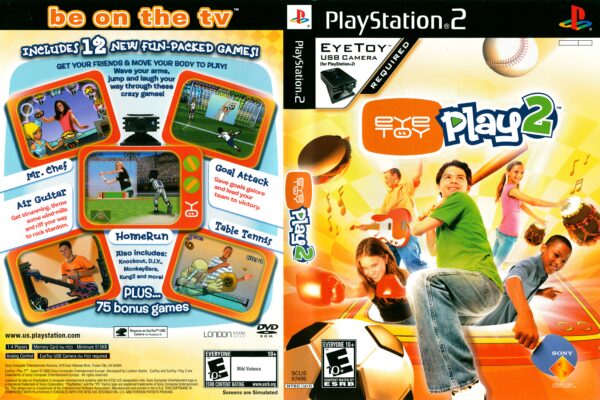 Hra EyeToy: Play 2 pro PS2 Playstation 2 konzole