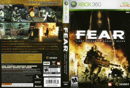 Hra F.E.A.R.: First Encounter Assault and Recon pro XBOX 360 X360 konzole