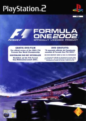 Hra F1 02 Formula One 2002 pro PS2 Playstation 2 konzole