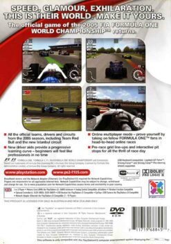Hra F1 05 Formula 1 pro PS2 Playstation 2 konzole