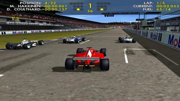 Hra F1 2001 pro PS2 Playstation 2 konzole