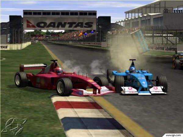 Hra F1 2001 pro PS2 Playstation 2 konzole