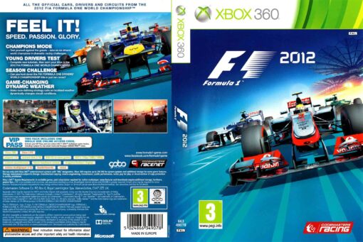 Hra F1 2012: Formula 1 pro XBOX 360 X360 konzole
