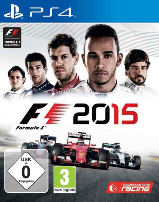 Hra F1 2015 pro PS4 Playstation 4 konzole