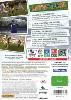 Hra FIFA 09 pro XBOX 360 X360 konzole