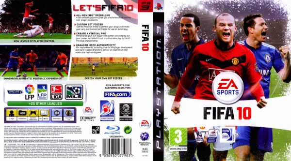 Hra FIFA 10 pro PS3 Playstation 3 konzole