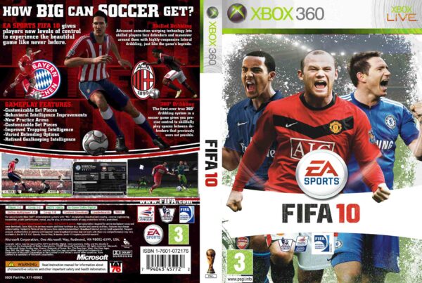 Hra FIFA 10 pro XBOX 360 X360 konzole