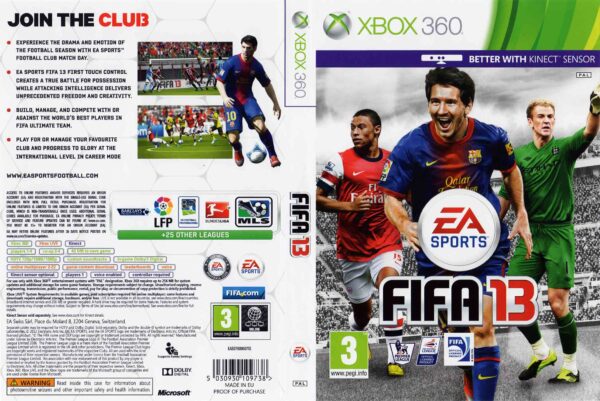 Hra FIFA 13 pro XBOX 360 X360 konzole