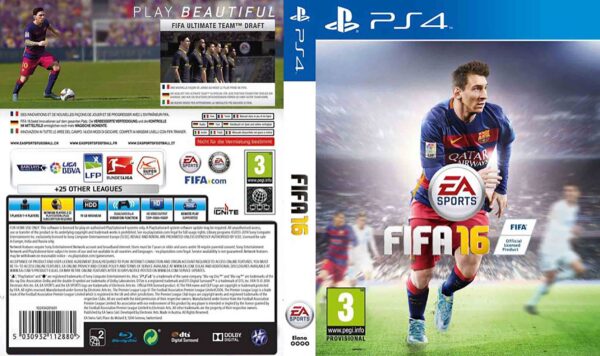 Hra FIFA 16 pro PS4 Playstation 4 konzole